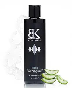 Bedroom Kandi for Men Body Wash 8.5 Fl Oz – Pheromone Infused Moisturizing & Deodorizing Formula with Aloe, Shea Butter & Essential Oils for Smooth Skin & All Day Freshness - Premium Grooming Product