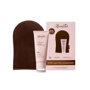 Loving Tan 10 Min Express Self-Tanning Smoothing Body Mask 2 Piece Set