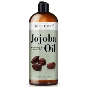 Jojoba Oil 16 Fl Oz - Moisturizing Oil for Face, Hair, Skin & Nails