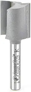 Amana Tool - 45229 Carbide Tipped Straight Plunge High Production 11/16 Dia x 3/4 x 1/4 In