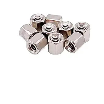 #4-40 6mm Female Thread Brass Hex Nut Spacer Standoff Pillar (Pack of 100)