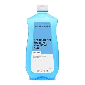 Amazon Essentials Foaming Hand Wash Refill, Fresh Scent, Antibacterial Formula, 32 fl oz, Pack of 1