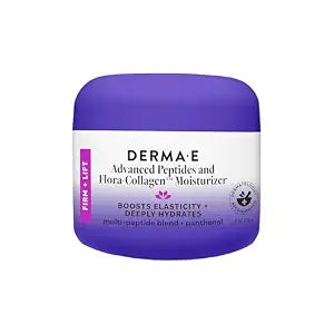 Derma E Advanced Peptides & Flora-Collagen Face Moisturizer, 2 Oz