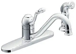 Moen CA87009 Chrome 1 Handle Kitchen Faucet With Side Spray