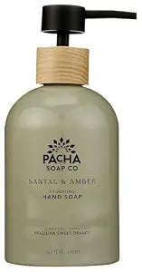 Pacha Soap Santal & Amber Liquid Hand Soap, 12.5 FZ