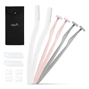 Eyebrow Razors w/Dermaplane Razors Set, 6 Packs