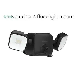 Blink Outdoor Floodlight Mount  Wire-free, 700 lumens, two-year battery life, set up in minutes