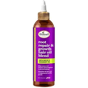 Difeel Protective Styles Root Repair and Growth Hair Oil with Biotin and Rosemary Oil 8 oz. - Hair Root Treatment and Scalp Treatment for Hair Growth