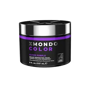 XMONDO Color Super Purple Depositing Mask, Hair Dye, 8 Fl Oz