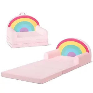 Delta Children Rainbow Flipout Figural Chair