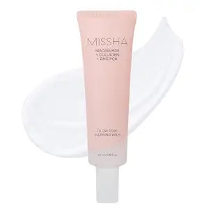 MISSHA Glow Pore Blurring Balm Primer for Face, Hydrating Base 1.35 oz