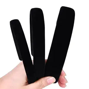 Etercycle Velvet Sponge Hairband, 3 Different Width Thick Soft Headbands
