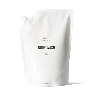 Public Goods Body Wash for Men and Women | 34 Fl Oz Refill