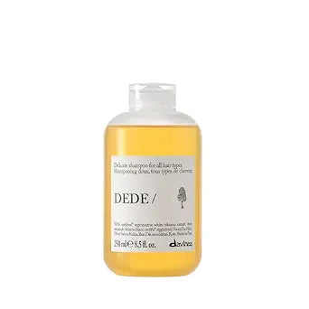 Davines DEDE/Shampoo, Delicate Daily Cleanser for Fine & Medium Hair - Soft Lather Formula with White Hibiscus - Gently Removes Impurities for Light, Shiny & Hydrated Strands