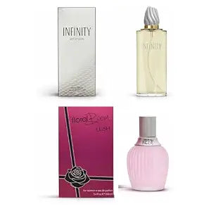 Sandora Fragrances Women's Perfume 2-Pack – Eau de Parfum – Two Full-Size 100 ml Bottles – Clean Fresh Floral + Soft Floral Fresh Fragrance