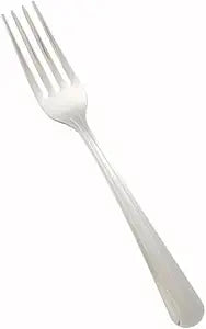 Winco 12-Piece Dominion Dinner Fork Set, 18-0 Stainless Steel