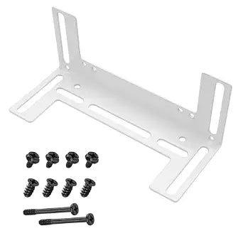 YAODHAOD Fan Mounting Bracket, 8cm/9cm/12cm Computer Chassis Fan Case Cooling Component PC Radiator Holder (1PCS) (White)
