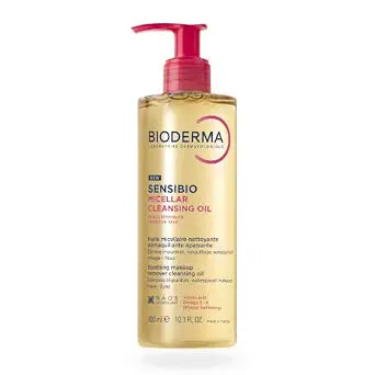 Bioderma Sensibio Micellar Cleansing Oil, 1st Ecobiological Micellar Formula Gentle Face Cleanser That Deeply Cleanses