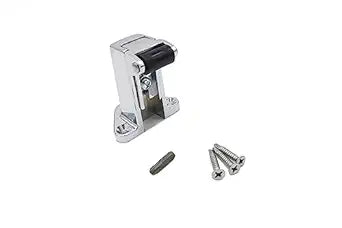 Kason 0059 Polished Chrome Rolling Strike, 1 3/4" X 2 1/2" Offset with Hardware KIT