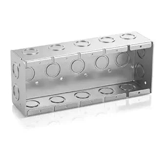 Yaocom 1 Pc 5 Gang Electrical Box for Wall Electrical Installation