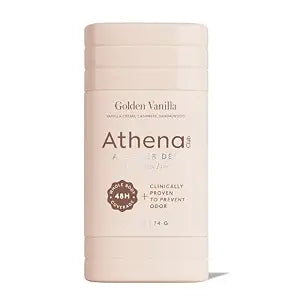 Athena Club Aluminum Free Deodorant Stick For Women, Golden Vanilla, 2.6 Oz