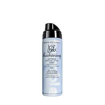 Bumble and bumble. Thickening Dryspun Texture Spray Light | Dry Texture Spray | Adds Airy Dimension and Light Hold | For Medium to Thick Straight to Curly Hair Types