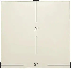 Englander 24ACD Wood Stove Ceramic Glass Panel (9" x 9") | OEM Replacement Part #28-3000