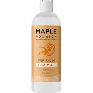 Pre Swim Chlorine Hair Protection Treatment - Saltwater & Pool Hair Protector for Swimming with Barrier Protecting Plant Amino Acids - Helps Prevent Dryness Greening Color Fading & Frizz (8 Fl Oz)