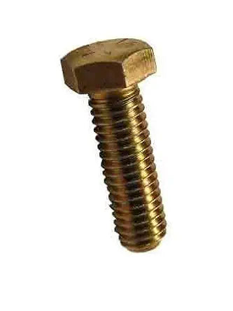 M24-3.0 x 55mm Hex Head Cap Screws, Steel Metric Class 10.9, Zinc Yellow Plating (Quantity: 10 pcs) - Coarse Thread Metric, Fully Threaded, Length: 55mm Metric, Thread Size: M24 Metric