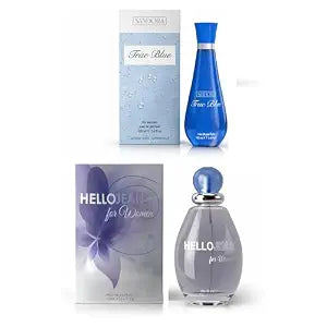 Sandora Fragrances Women's Perfume 2-Pack – Eau de Parfum – Two Full-Size 100 ml Bottles – Clean Fresh Airy + Soft Mysterious Feminine Fragrance
