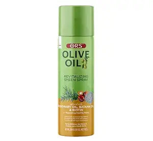 ORS Olive Oil Revitalizing Sheen Spray with Rosemary, Batana & Biotin Oil 10 Ounces