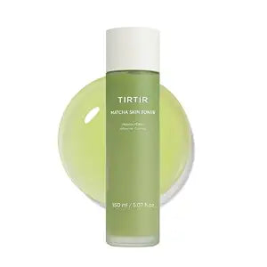 TIRTIR Matcha PDRN Skin Toner 5.07 Fl Oz | Hydrating Korean Daily Anti-Redness Skin Care Soothing Facial Toner for Sensitive Skin
