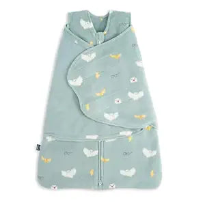 HALO Micro-Fleece Sleepsack Swaddle, 3-Way Adjustable Swaddle Blanket for Newborn and Infants, TOG 3.0 for Cold Climates, Hip Healthy, Harry Potter Hedwig, Small, 3-6 Months