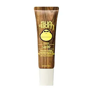 Sun Bum SPF 30 Coconut Sunscreen Lip Balm, Clear - 0.5 oz