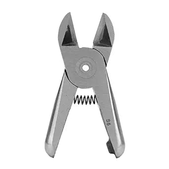 Pneumatic Wire Cutter, Wire Cutter, Air Pneumatic Nipper Shear Cutter Heads, Pneumatic Cutter Head Replacement Air Scissors Head Fit for Hs20 Pneumatic Cutter(S5)