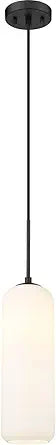 Z-Lite 1 Light Pendant 732P22-MB, Black