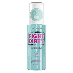 wet n wild Fight Dirty Detox Setting Spray Tea Tree Extract, Chamomile, Collagen, Combats Acne, Blemishes, Antioxidants
