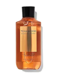Bath & Body Works Bourbon Men's 3-IN-1 Hair & Body Wash 10 Oz. (Teakwood)