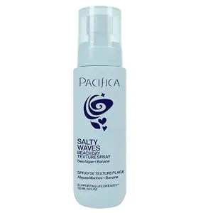 Pacifica Salty Waves Sea Salt Texturizing Spray, Coconut Scent 4oz – Beachy Waves Hair Spray for Tousled Texture & Volume, Surf Salt Spray with Coconut & Sea Algae, Lightweight, Vegan