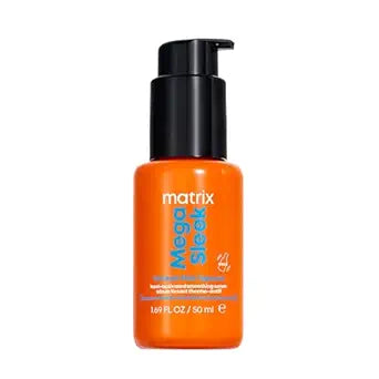 MATRIX Mega Sleek Topcoat Hair Serum – For Frizzy Hair, Adds Hair Shine