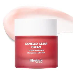 Meebak Camellia Cream, Exfoliating Pore Cream, Anti Aging, Night Cream