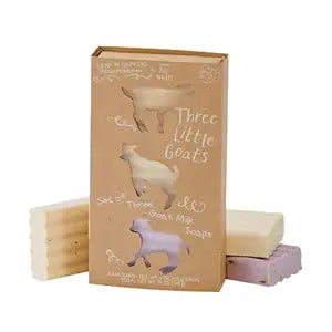 San Francisco Soap Company Simply Be Well Goat Milk Soap Set I, 3 x 4 oz