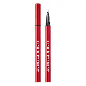 Faux Brow, Microblading Eyebrow Pencil with Hair Like Strokes, Double-Brush Tip Filling Eyebrow Pen for Women, Fast & Precise & Pigmented Makeup, Great for Sparse and Full Brows(03 Dark Brown)