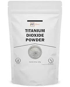 100% Natural Non-nano & Uncoated Titanium Dioxide Powder for Skin Hair and Health Care 0.5 LBS / 227 GMS