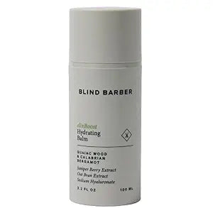 Blind Barber elixBoost Hydrating Balm - Daily Face Moisturizer for Men - Mens Anti-Aging Moisturizer with Juniper Berry Extract - Hydrates & Protects Skin Barrier (3.2oz / 100ml)