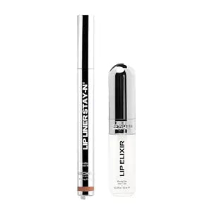 Sacheu Lip Liner STAY-N Peel Off & Lip Elixir Duo, p-INKED & Bunny Ear