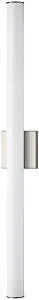 Maxim Lighting Rail 36" Bath Vanity Light | Satin Nickel Aluminum Finish | Transitional Indoor Light Fixture | Ideal for Bathrooms & Powder Rooms | Dimmable Damp Rated | 52104SN