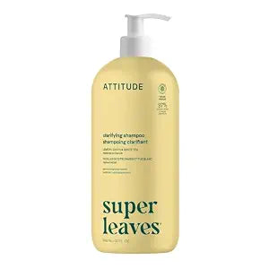 ATTITUDE Clarifying Shampoo for Build Up & Oily Hair, EWG Verified 32 Fl Oz