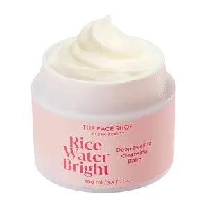 The Face Shop Rice Water Bright Cleansing Balm, Makeup Remover, 3.3 fl oz