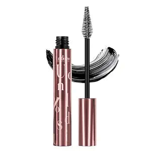 Unidollss Tubing Mascara Black Length & Volume with Lash-Nourishing Serum, No Clumps, Smudge-Proof Lash Extension Effect, Washable, Cruelty-Free & Gluten-Free, Safe for Sensitive Eyes